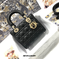 Sac Lady Dior Mini à chaîne Cuir