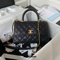 Sac à rabat avec poignée