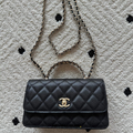 Sac WOC Cuir Caviar Noir Accastillage