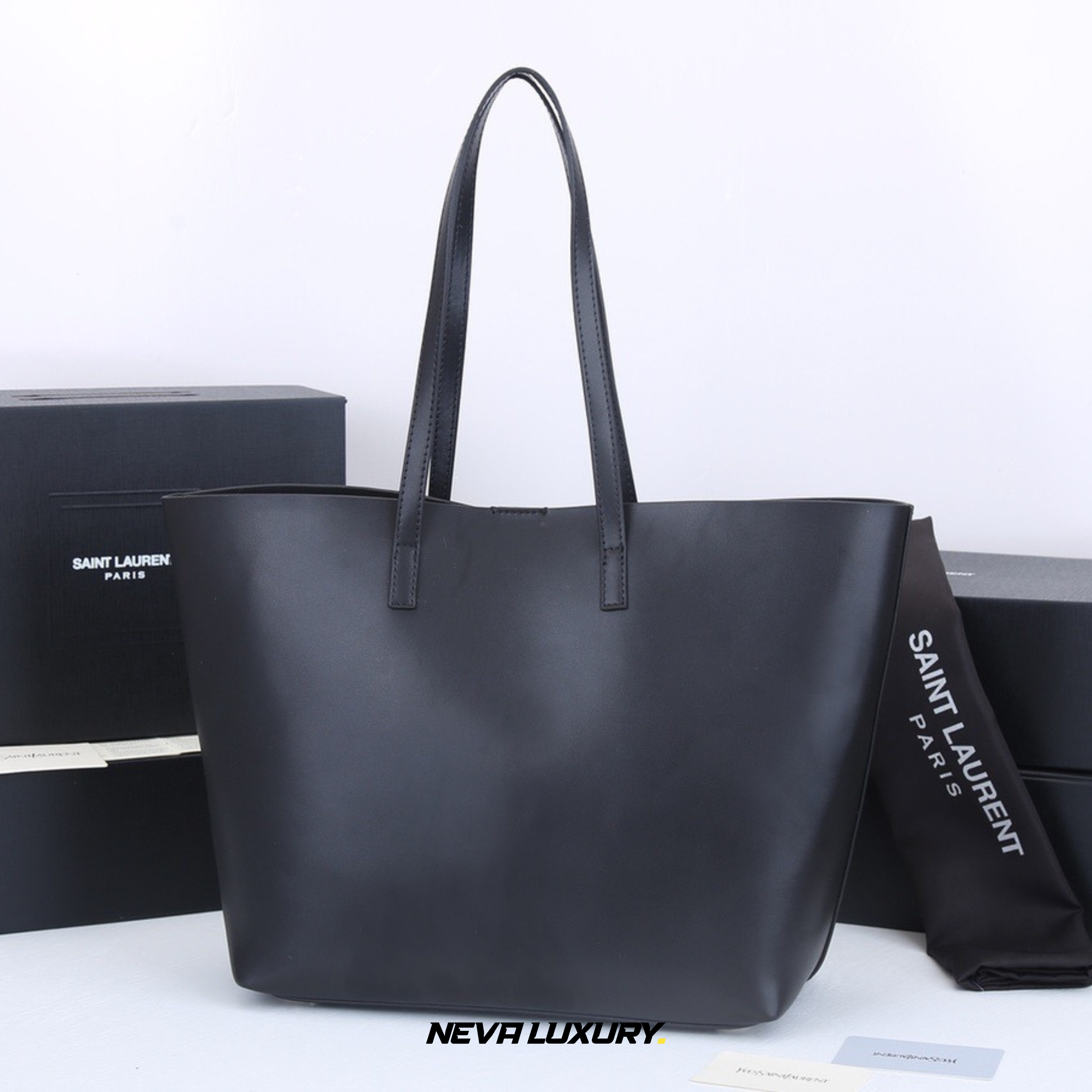 Sac à main en cuir shopping