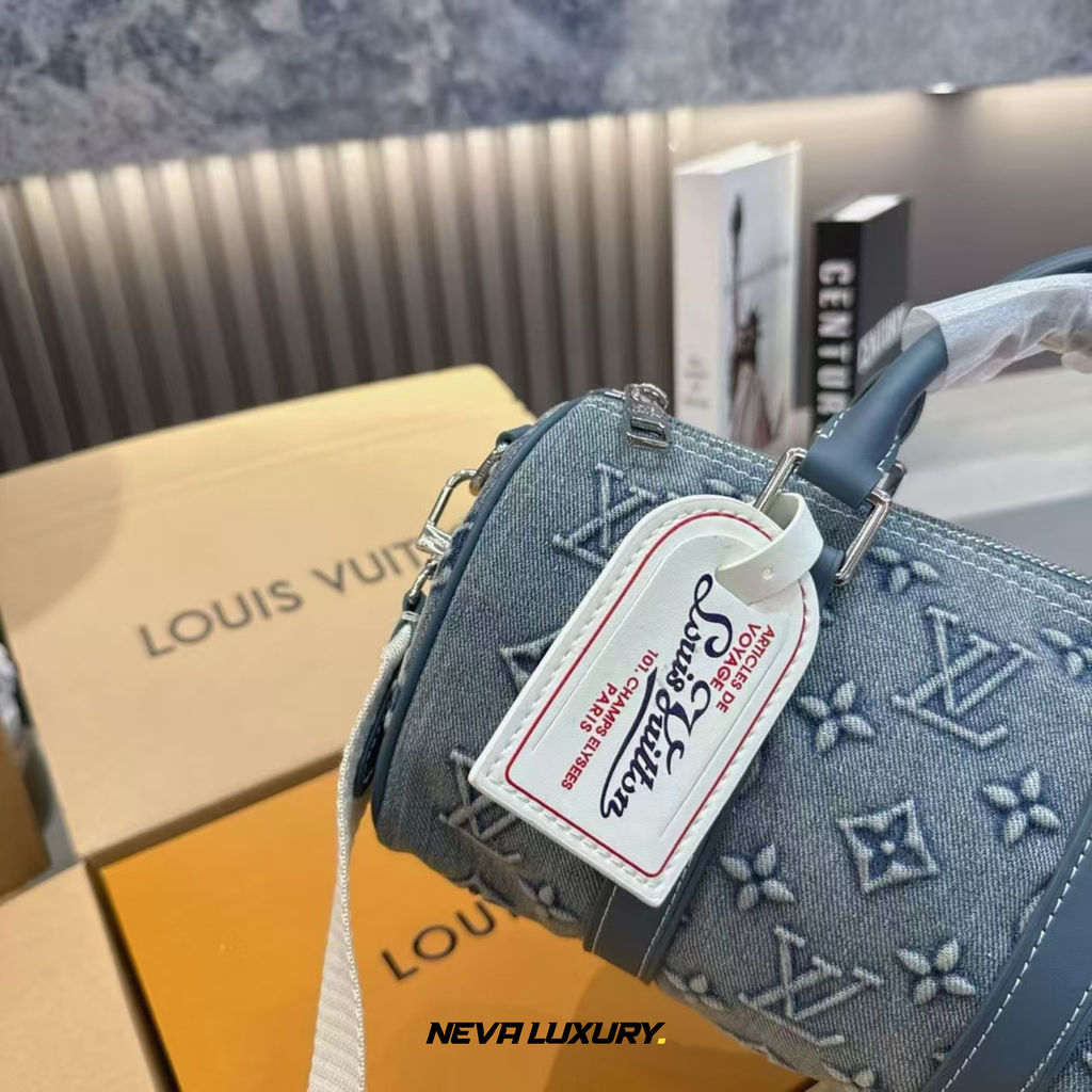 Keepall Bandouliere 25 denim