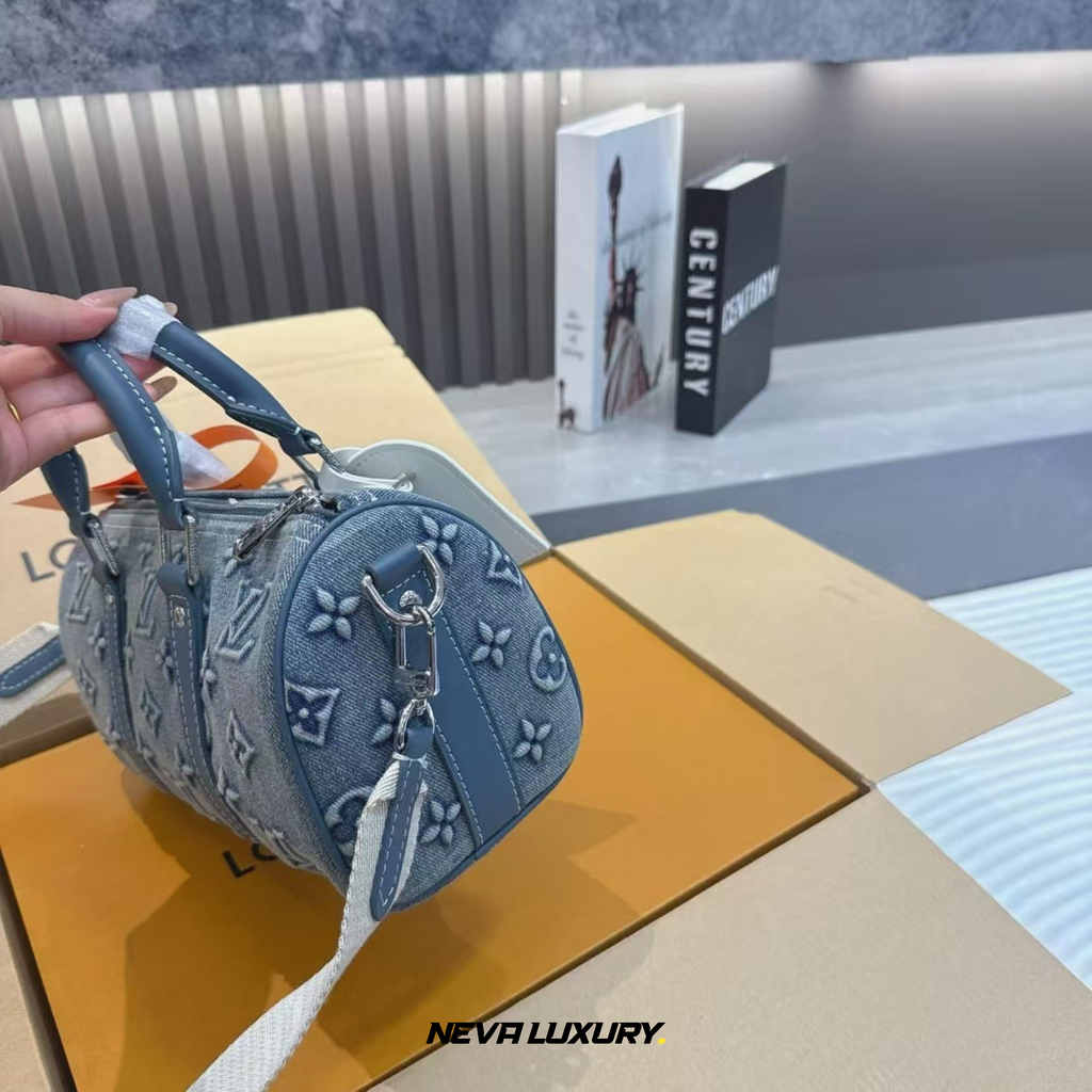 Keepall Bandouliere 25 denim