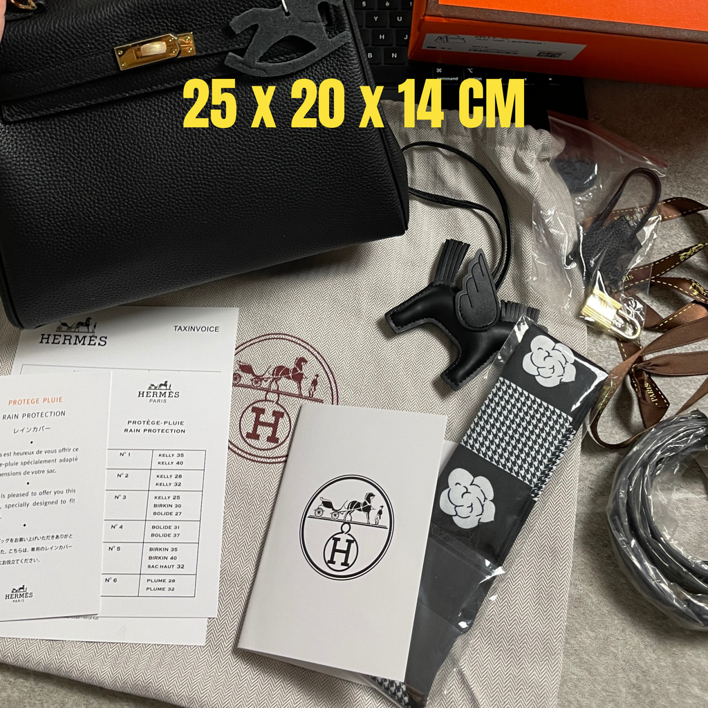 Sac à main en cuir Birkin 25