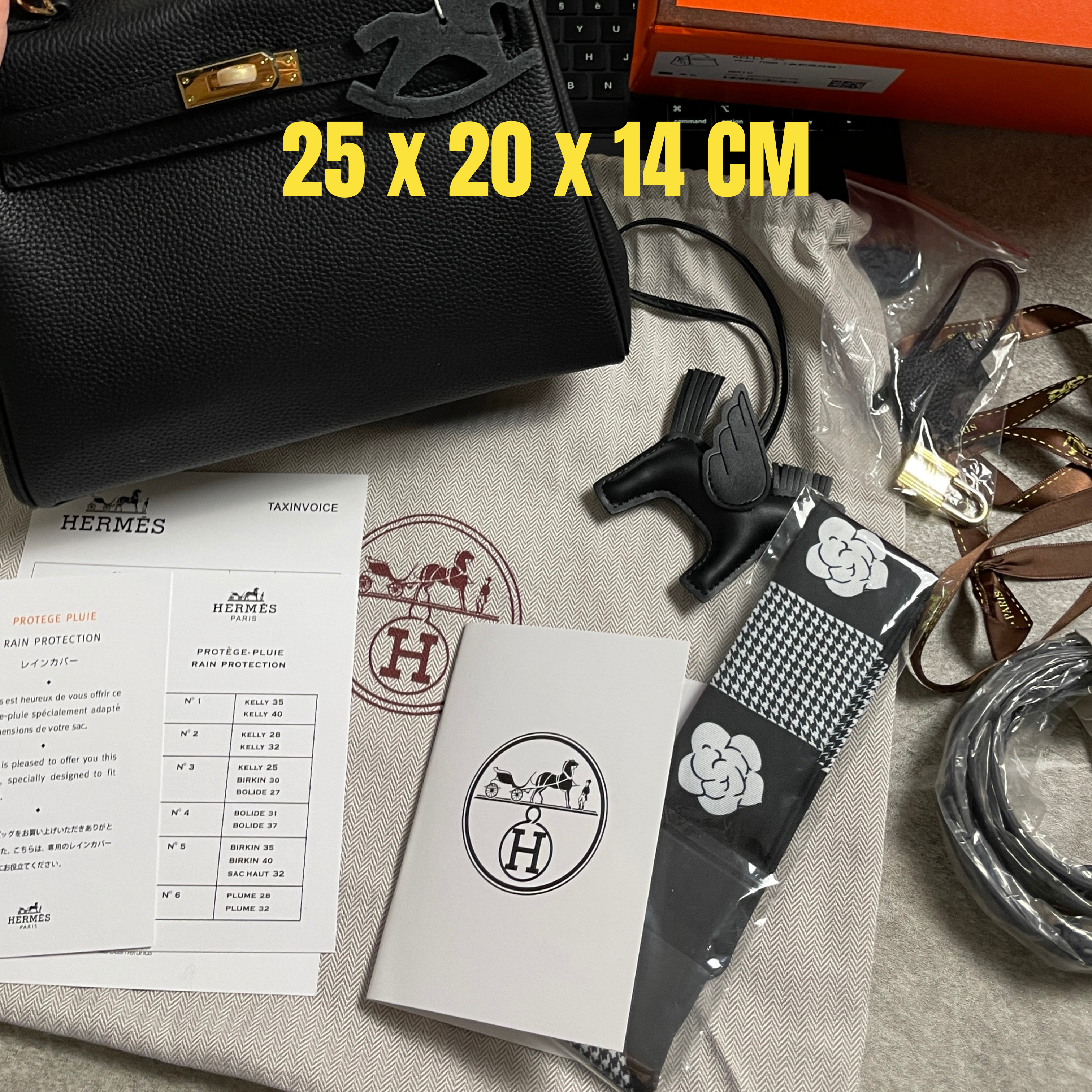 Sac à main en cuir Birkin 25