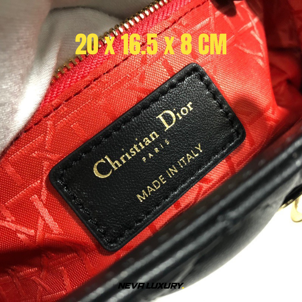 Sac Lady Dior Mini à chaîne Cuir